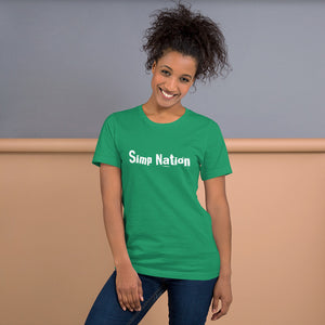 “Simp Nation” 2, Short-Sleeve Unisex T-Shirt - Surcee Shops