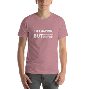 “I’m Amazing” Short-Sleeve Unisex T-Shirt - Surcee Shops