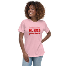 Load image into Gallery viewer, “Bless Your Heart” Women&#39;s Relaxed T-Shirt - Surcee Shops
