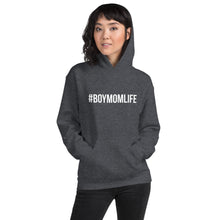 Load image into Gallery viewer, “#boymomlife” Unisex Hoodie - Surcee Shops
