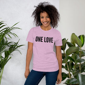 “One Love” Short-Sleeve Unisex T-Shirt - Surcee Shops