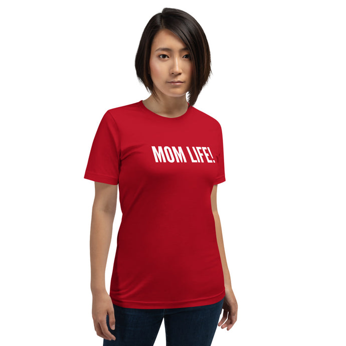 “Mom Life” Short-Sleeve Unisex T-Shirt - Surcee Shops