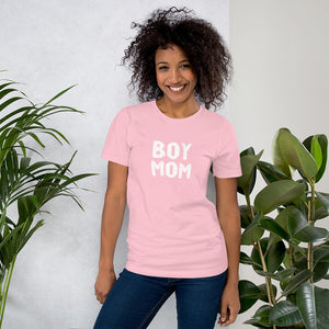 “Boy Mom” Short-Sleeve Unisex T-Shirt - Surcee Shops