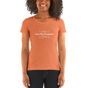 “Love My Daughter” Ladies' short sleeve t-shirt - Surcee Shops