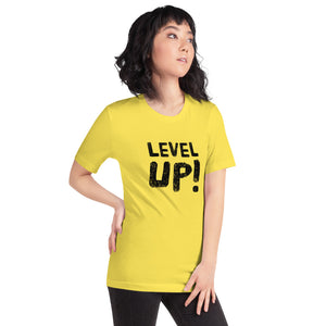 “Level Up” Short-Sleeve Unisex T-Shirt - Surcee Shops