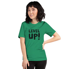 Load image into Gallery viewer, “Level Up” Short-Sleeve Unisex T-Shirt - Surcee Shops
