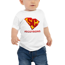 Load image into Gallery viewer, “SC Strong” Baby Jersey Short Sleeve Tee - Surcee Shops
