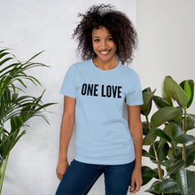 Load image into Gallery viewer, “One Love” Short-Sleeve Unisex T-Shirt - Surcee Shops
