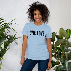 “One Love” Short-Sleeve Unisex T-Shirt - Surcee Shops