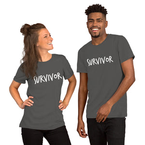 “Survivor” Short-Sleeve Unisex T-Shirt - Surcee Shops