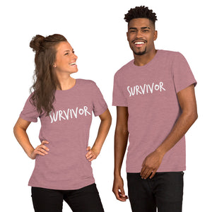 “Survivor” Short-Sleeve Unisex T-Shirt - Surcee Shops