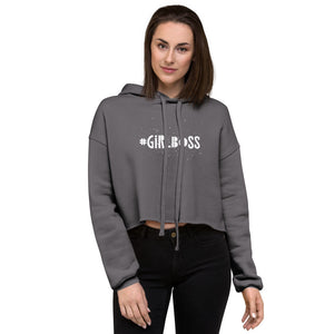 “#GirlBoss” Crop Hoodie - Surcee Shops