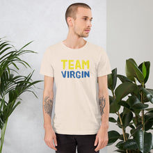 Load image into Gallery viewer, “Team Virgin” 3, Short-Sleeve Unisex T-Shirt - Surcee Shops
