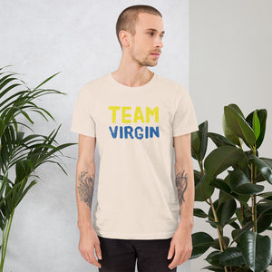 “Team Virgin” 3, Short-Sleeve Unisex T-Shirt - Surcee Shops