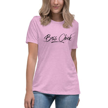 Load image into Gallery viewer, “Boss Chick” Women&#39;s Relaxed T-Shirt - Surcee Shops
