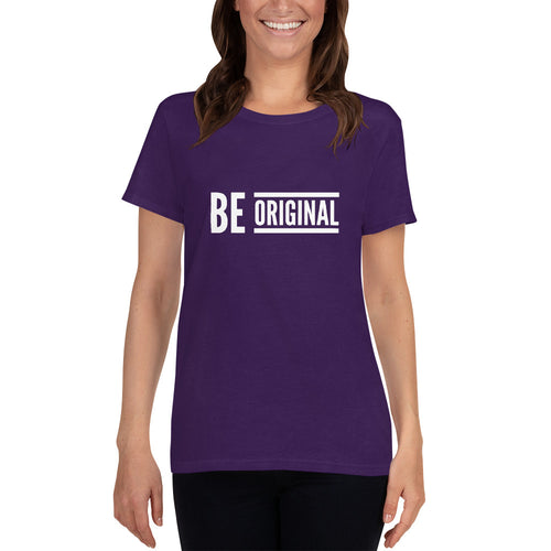 “Be Original” Women's short sleeve t-shirt - Surcee Shops