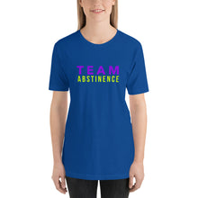 Load image into Gallery viewer, “Team Abstinence” 2, Short-Sleeve Unisex T-Shirt - Surcee Shops
