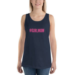 “#GirlMom” Unisex Tank Top - Surcee Shops