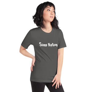 “Simp Nation” 2, Short-Sleeve Unisex T-Shirt - Surcee Shops