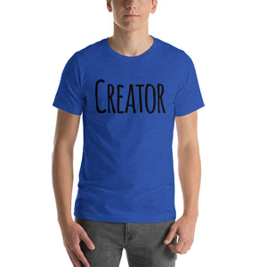 “Creator” Short-Sleeve Unisex T-Shirt - Surcee Shops