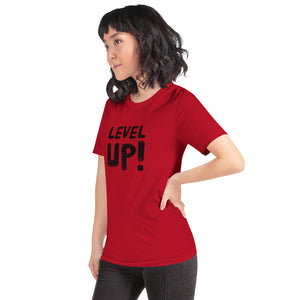 “Level Up” Short-Sleeve Unisex T-Shirt - Surcee Shops