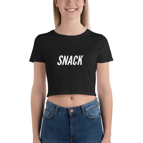 “Snack” Women’s Crop Tee - Surcee Shops