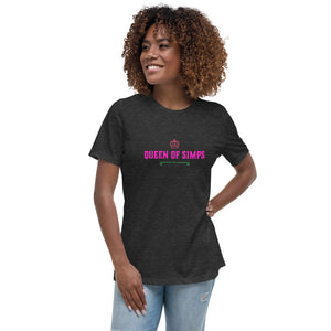 “Queen of Simps” Women's Relaxed T-Shirt - Surcee Shops