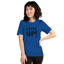 Load image into Gallery viewer, “Level Up” Short-Sleeve Unisex T-Shirt - Surcee Shops
