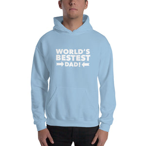 “World’s Bestest Dad” Unisex Hoodie - Surcee Shops