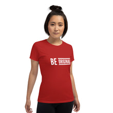 Load image into Gallery viewer, “Be Original” Women&#39;s short sleeve t-shirt - Surcee Shops
