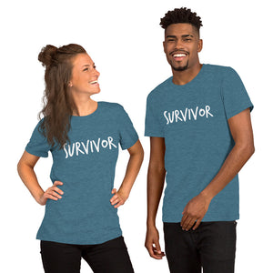 “Survivor” Short-Sleeve Unisex T-Shirt - Surcee Shops