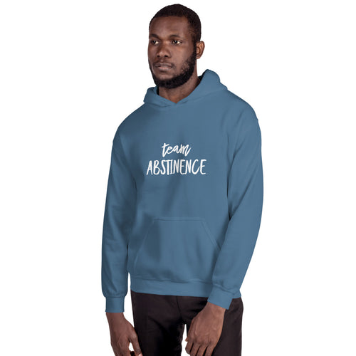 “Team Abstinence” Unisex Hoodie - Surcee Shops