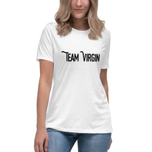 Load image into Gallery viewer, “Team Virgin” Women&#39;s Relaxed T-Shirt - Surcee Shops
