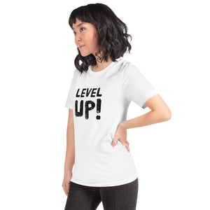 “Level Up” Short-Sleeve Unisex T-Shirt - Surcee Shops