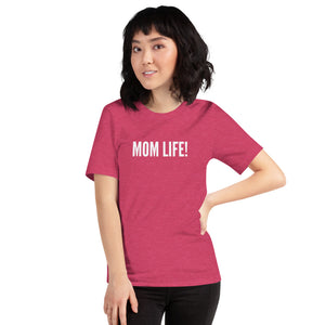 “Mom Life” Short-Sleeve Unisex T-Shirt - Surcee Shops