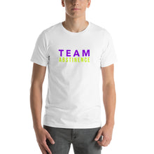 Load image into Gallery viewer, “Team Abstinence” 2, Short-Sleeve Unisex T-Shirt - Surcee Shops
