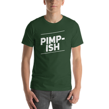 Load image into Gallery viewer, “Pimp-ish” White Lettering, Short-Sleeve Unisex T-Shirt - Surcee Shops
