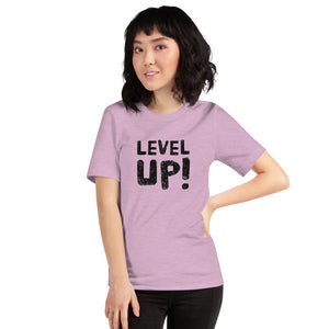 “Level Up” Short-Sleeve Unisex T-Shirt - Surcee Shops