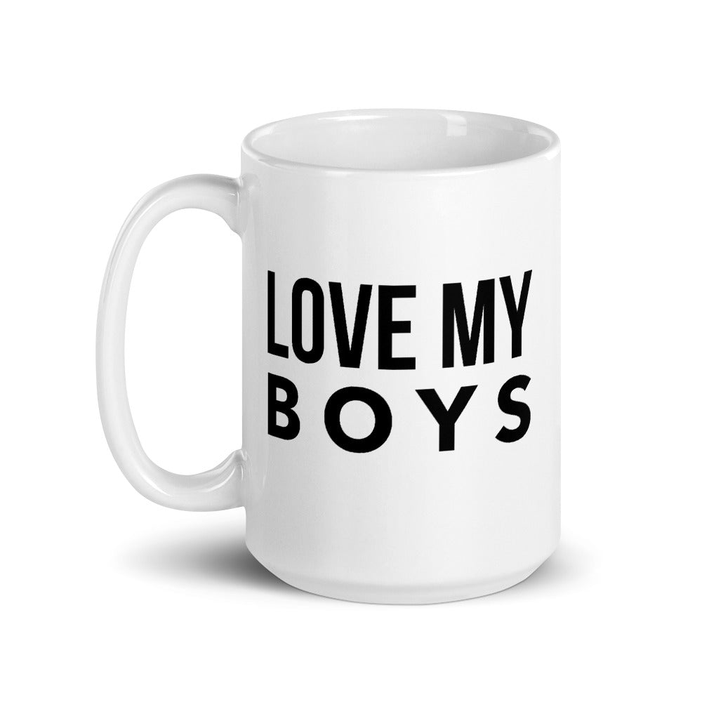 “Love My Boys” Mug - Surcee Shops