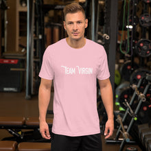 Load image into Gallery viewer, “Team Virgin” 2, Short-Sleeve Unisex T-Shirt - Surcee Shops
