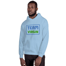 Load image into Gallery viewer, “Team Virgin” Unisex Hoodie - Surcee Shops
