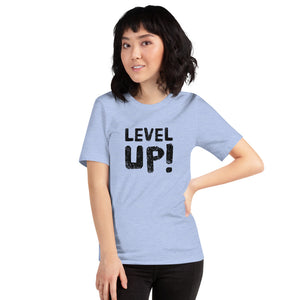 “Level Up” Short-Sleeve Unisex T-Shirt - Surcee Shops