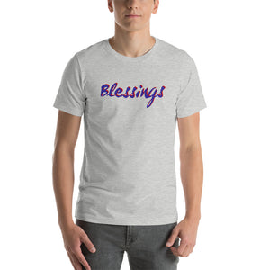 “Blessings” Short-Sleeve Unisex T-Shirt - Surcee Shops