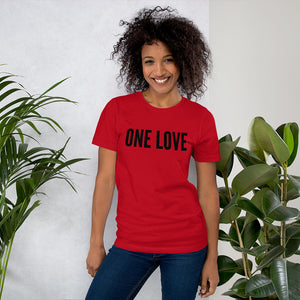 “One Love” Short-Sleeve Unisex T-Shirt - Surcee Shops