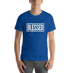 “Blessed” Short-Sleeve Unisex T-Shirt - Surcee Shops