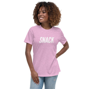 “Snack” Women's Relaxed T-Shirt - Surcee Shops