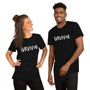 “Survivor” Short-Sleeve Unisex T-Shirt - Surcee Shops