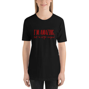 “I’m Amazing” Short-Sleeve Unisex T-Shirt - Surcee Shops