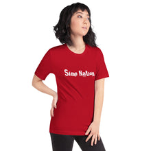 Load image into Gallery viewer, “Simp Nation” 2, Short-Sleeve Unisex T-Shirt - Surcee Shops
