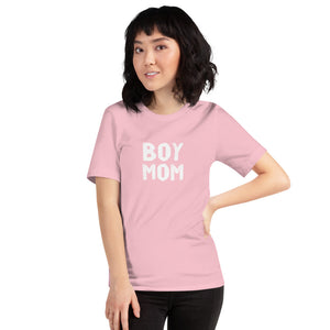 “Boy Mom” Short-Sleeve Unisex T-Shirt - Surcee Shops